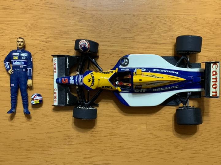 ナイジェル・マンセル ウィリアムズ Williams FW14 ギア 限定品？