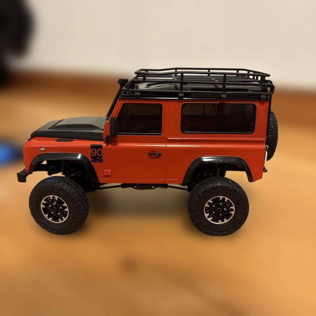 ミニッツ4×4 ディフェンダー　中古品　ライトユニット付き　即購入　大幅値下げ可