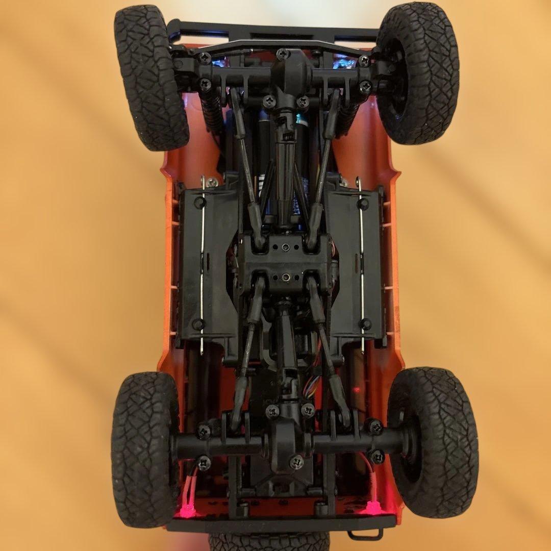 ミニッツ4×4 ディフェンダー　中古品　ライトユニット付き　即購入　大幅値下げ可