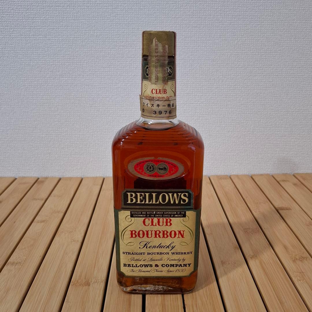 BELLOW'S CLUB BOURBON ベローズ 熟成ウイスキー