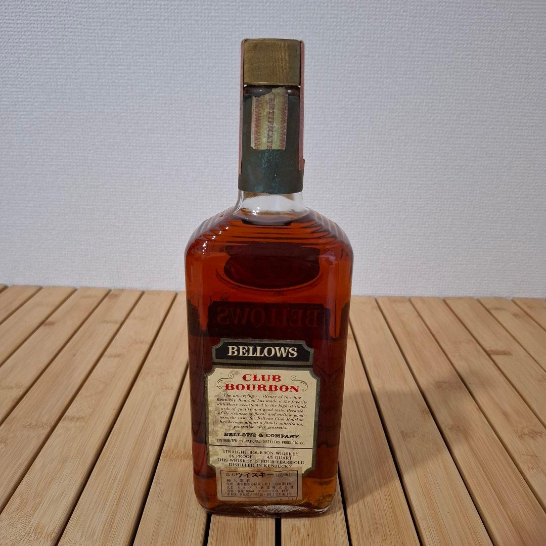 BELLOW'S CLUB BOURBON ベローズ 熟成ウイスキー