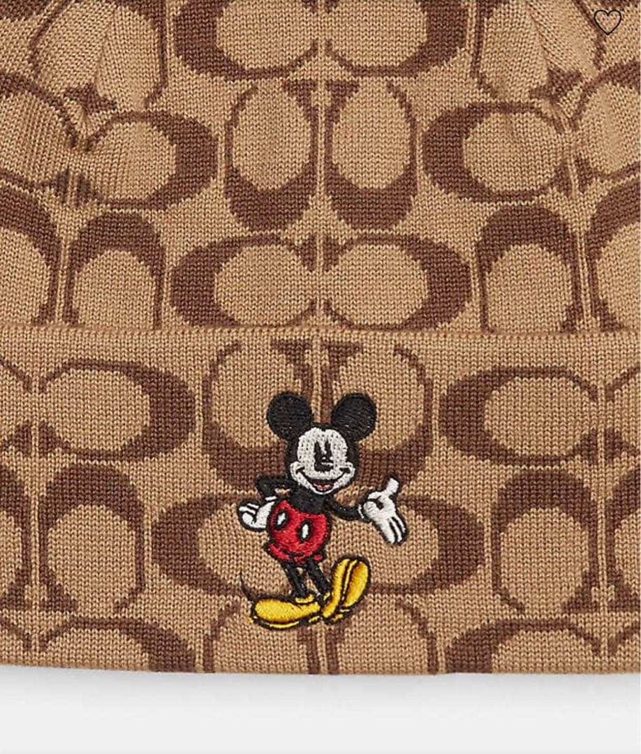 【DISNEY X COACH】ミッキーマウス / シグネチャー ビーニー