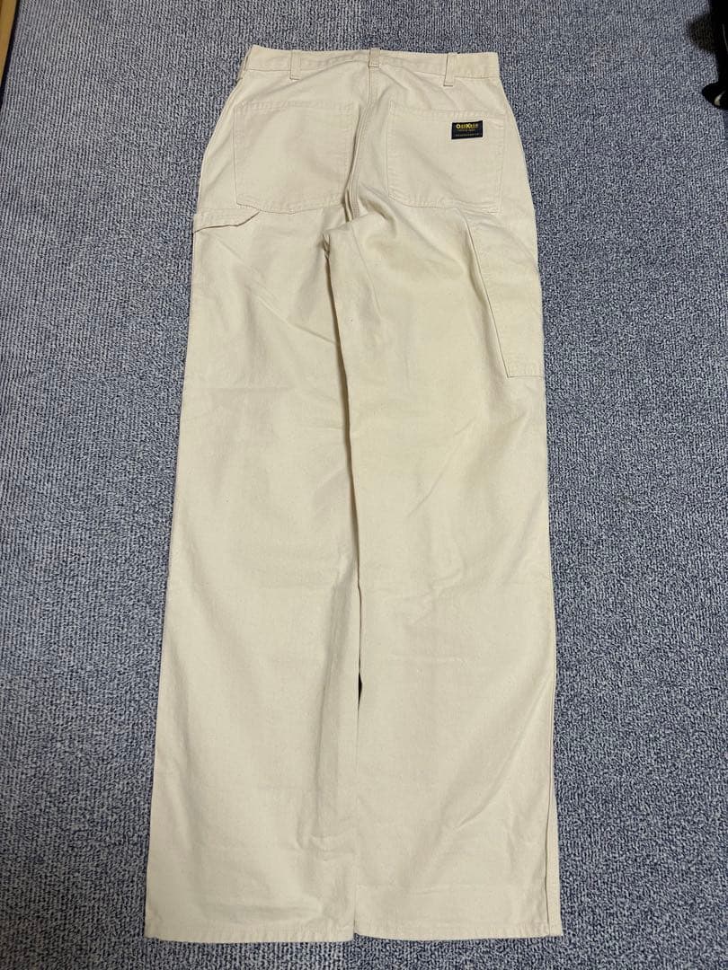 70s〜90s Oshkosh ペインターパンツ ホワイト 42talon 白