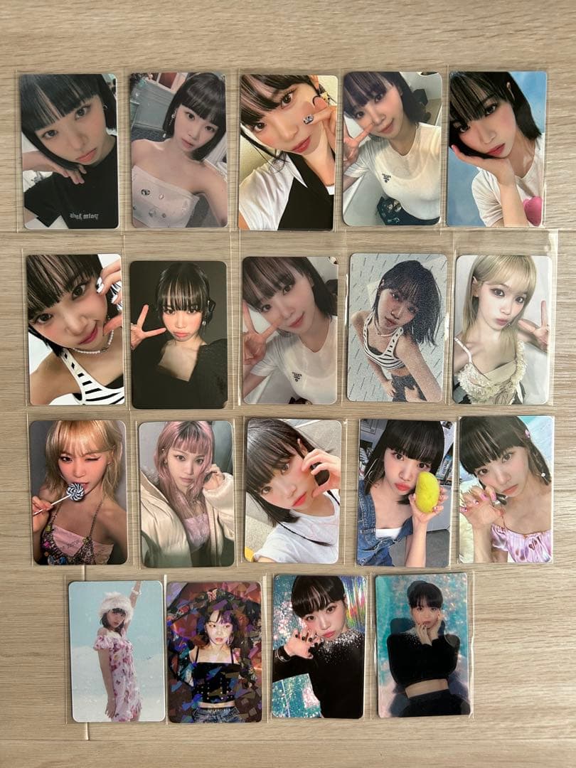 最終値下げ！19枚！LE SSERAFIMチェウォントレカセット