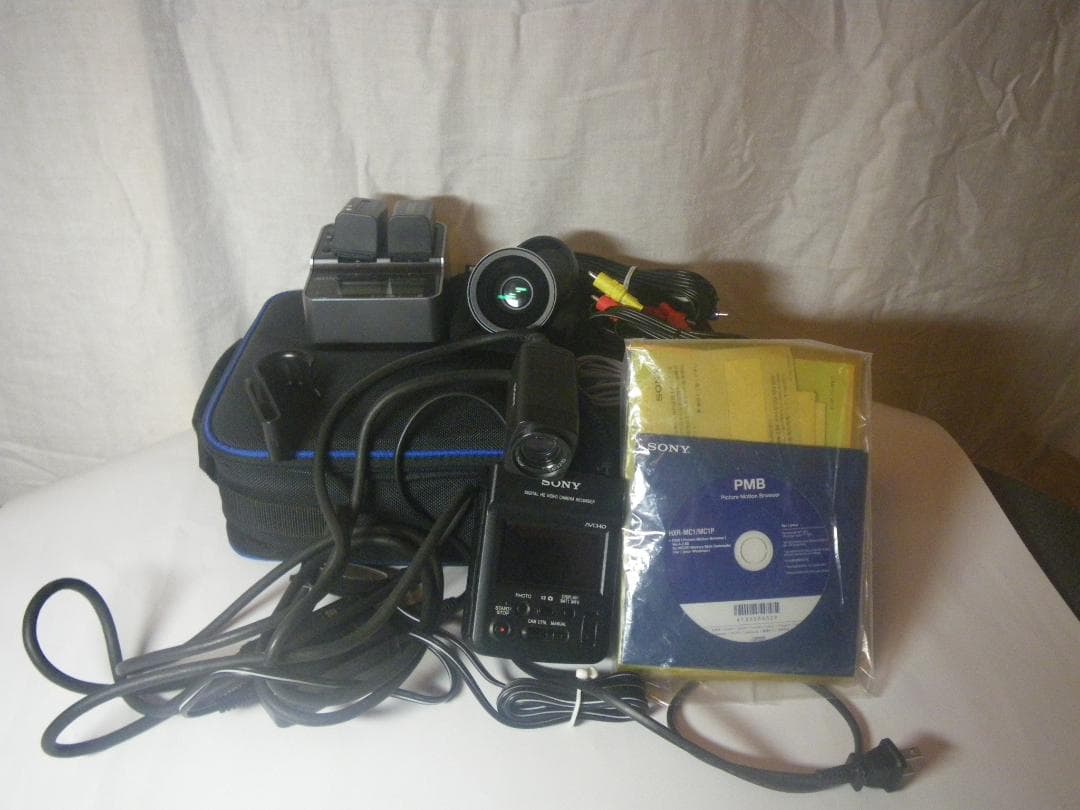 SONY   HXR-MC1  +  ACC-H1BP 長期保管品ジャンク扱い