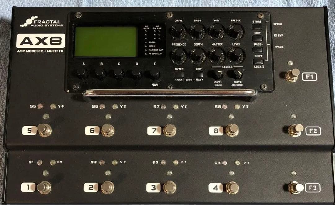 Fractal audio AX8 / フラクタル アンプシミュレーター
