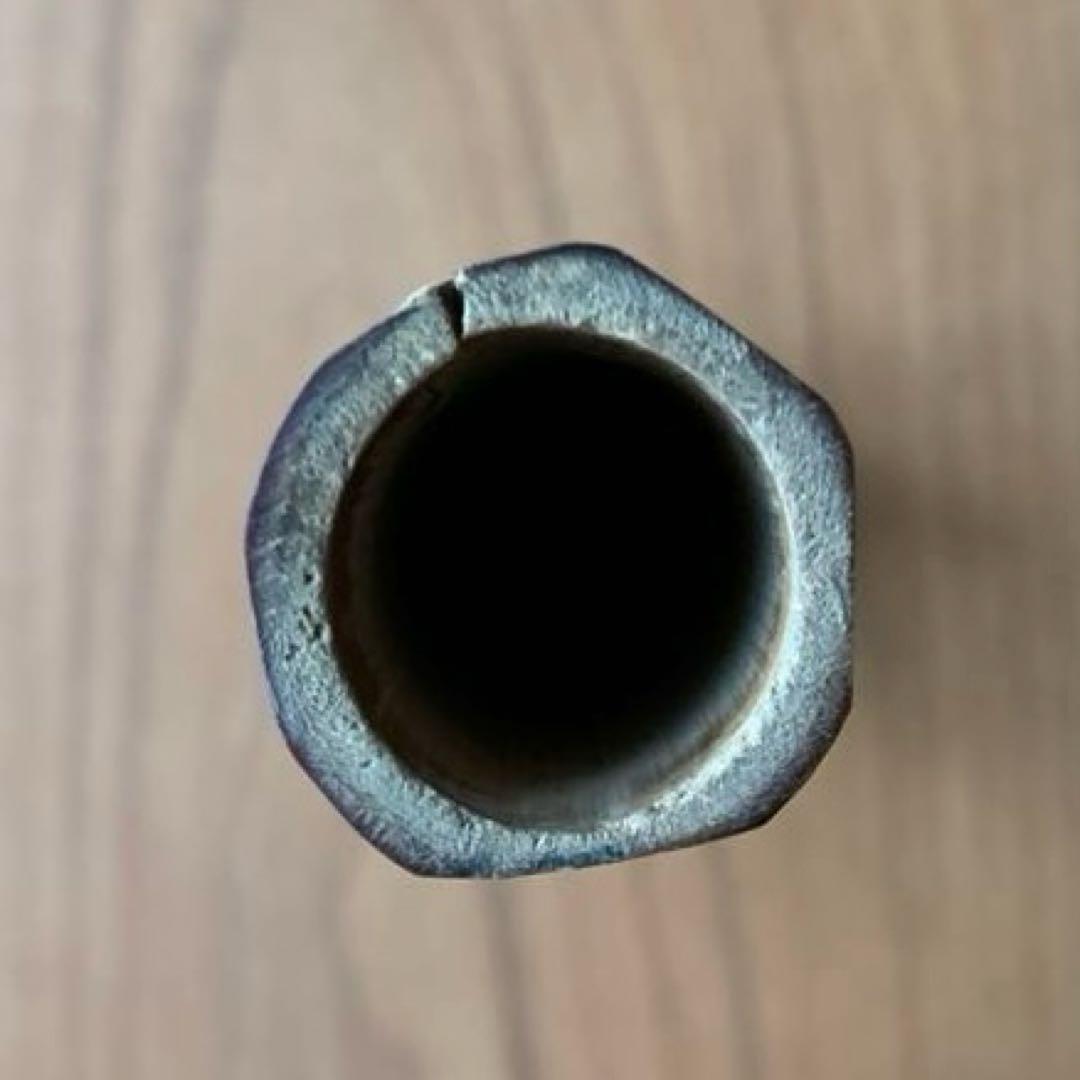 希少　江戸千家　川上不白　花押入　茶杓入れ　残欠　年代物　時代物