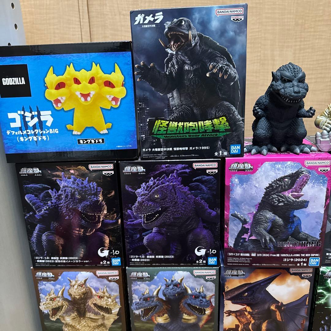 限定価格！【未開封有】ゴジラ プライズフィギュア 20種セット売り 鎮座獣など