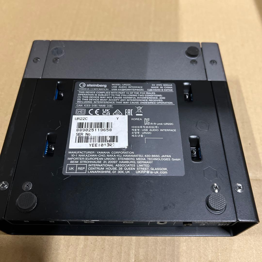 オーディオインターフェイス UR22C USB3.0