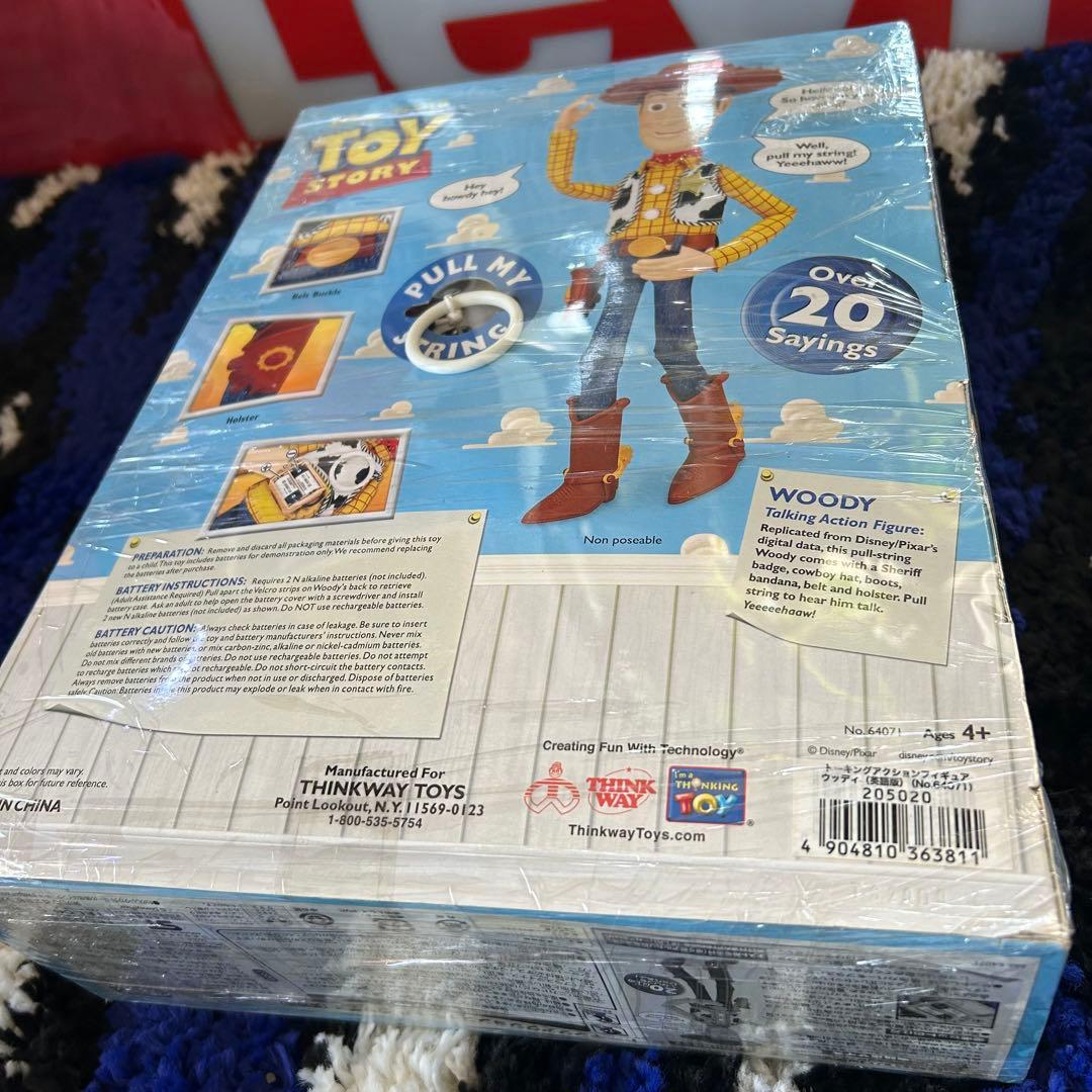 【新品未開封】シンクウェイ トイ・ストーリー ウッディ フィギュア 英語版