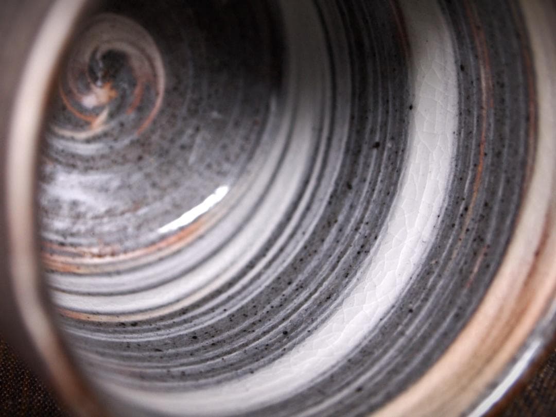 人気作家★中里隆【師：小山富士夫＆中里太郎右衛門】★唐津三島湯のみB★共箱