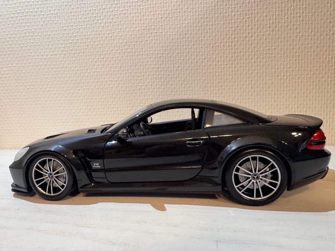 AMG SL65 ブラック ミニカー