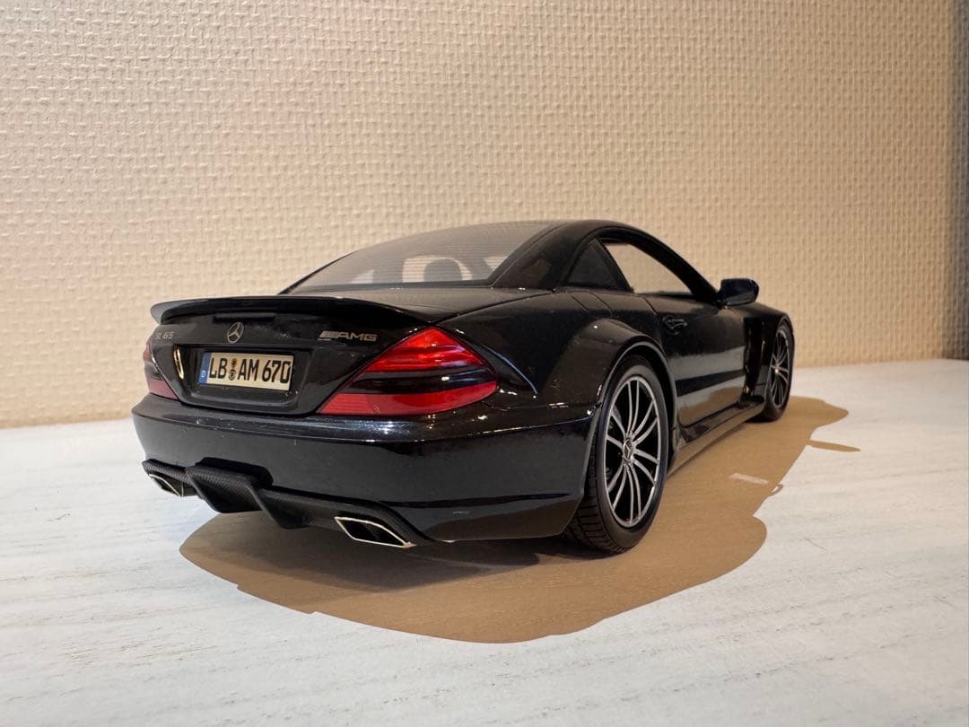 AMG SL65 ブラック ミニカー