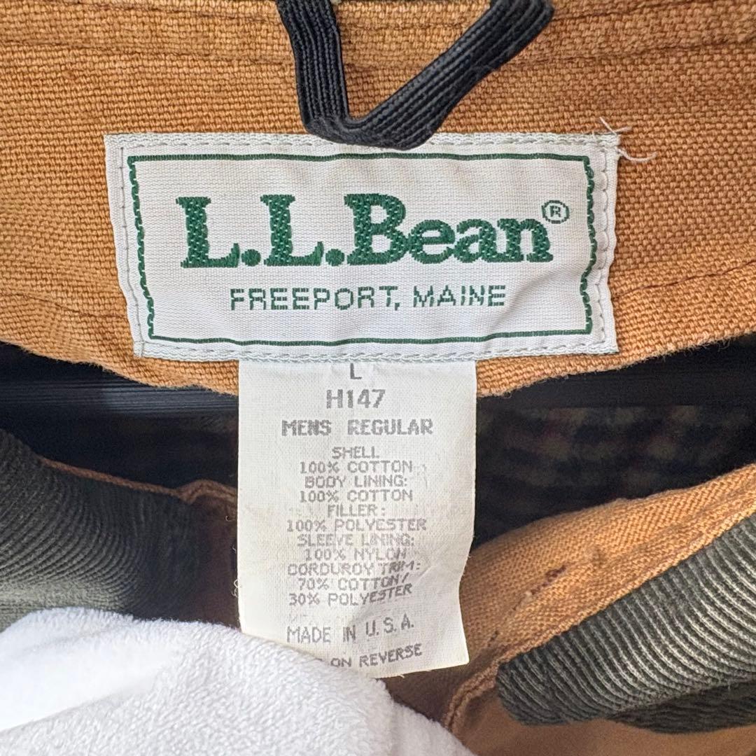 【80s】美品 L.L.Bean USA製 ダック ハンティング カバーオール