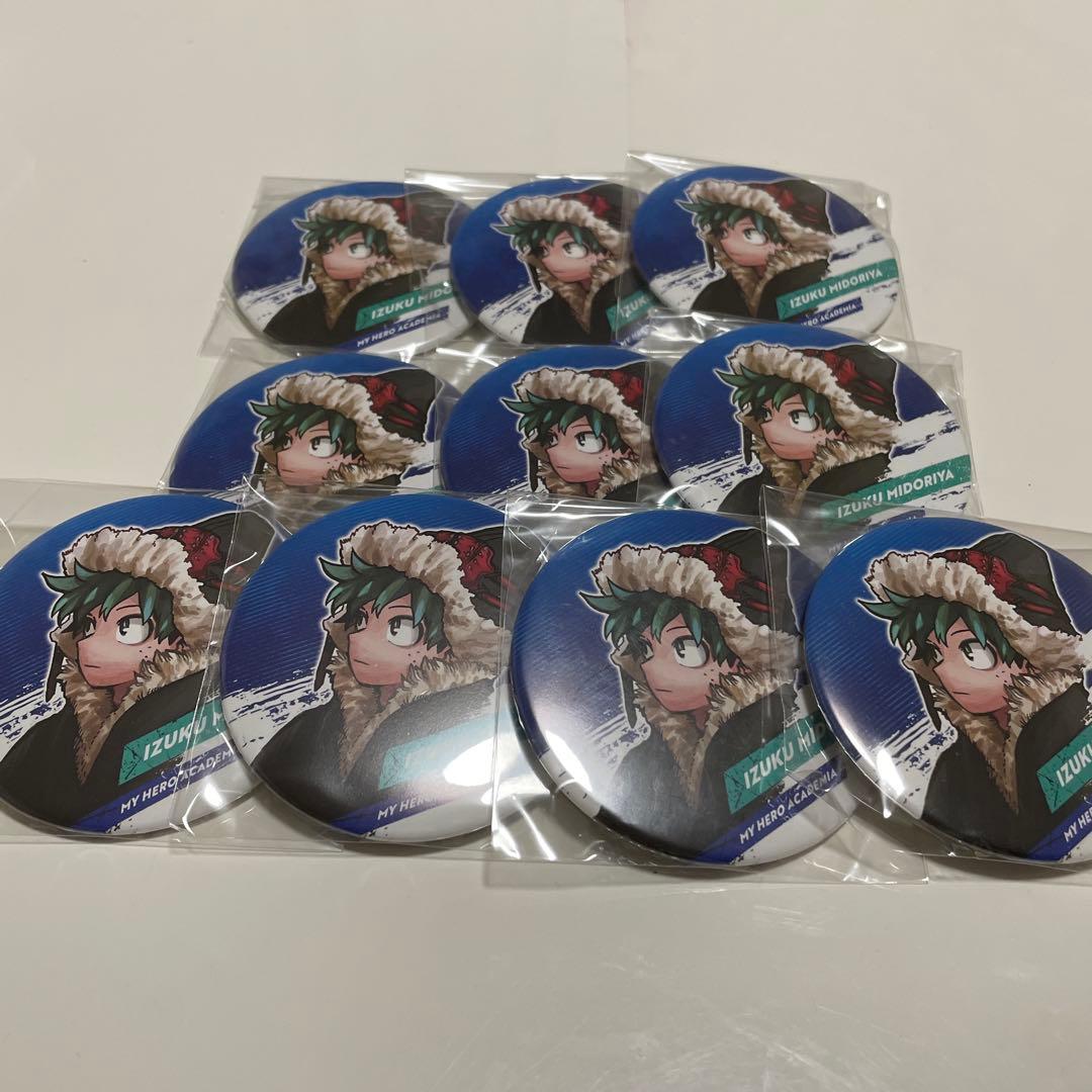 緑谷出久 新十傑 缶バッジ 10点セット