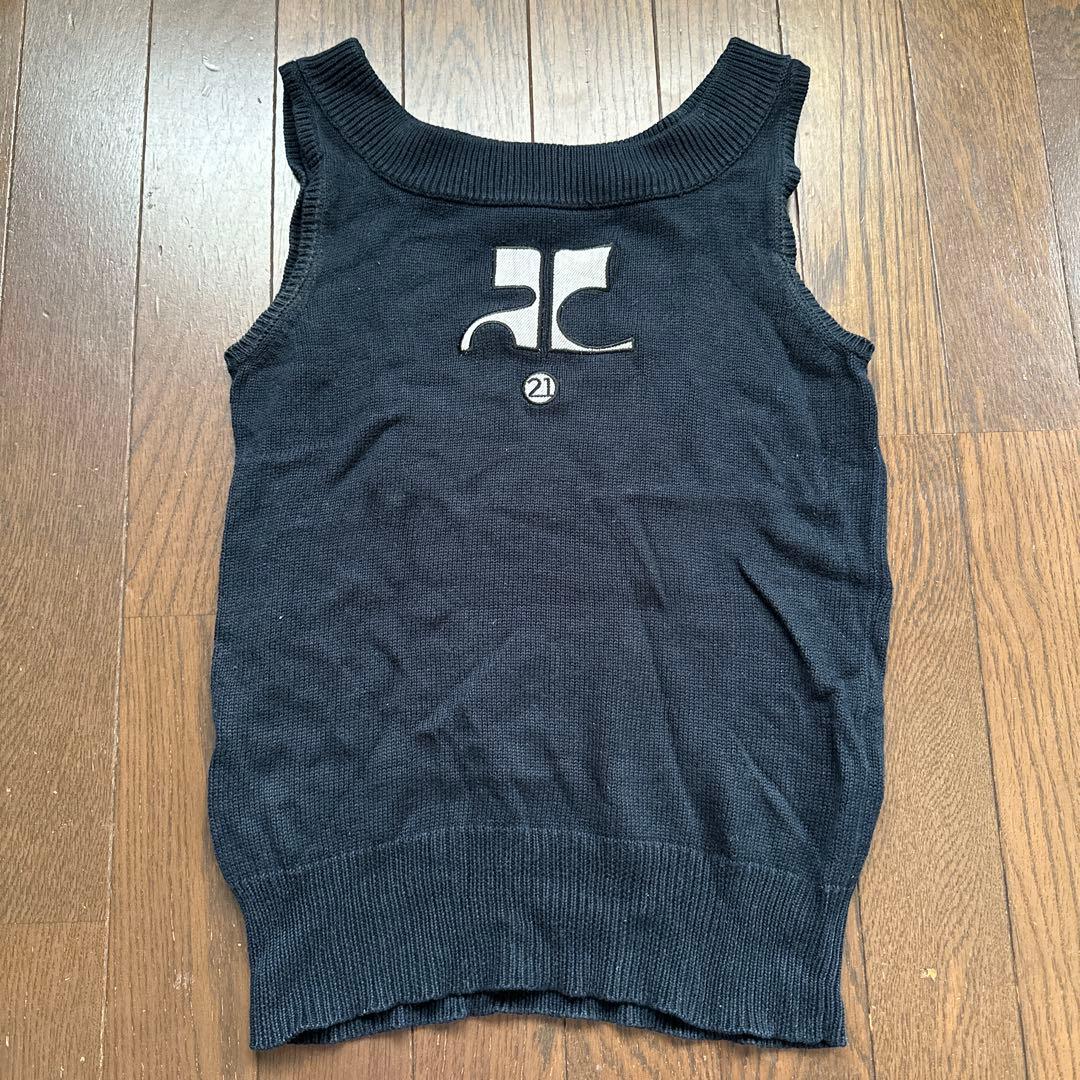 クレージュ ノースリーブ　タンクトップ