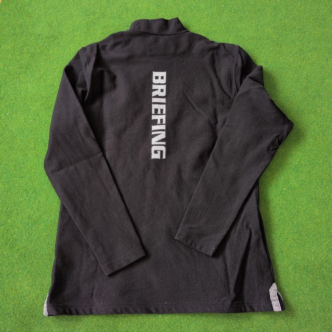 Happy♡！BRIEFING ブラック 裏起毛長袖シャツ M