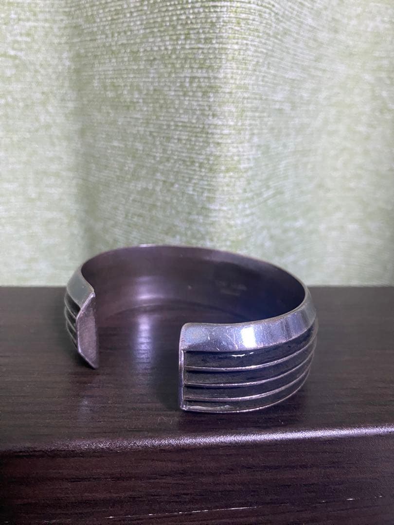 専用Tom Hawk スターリングシルバーブレスレットバングルトムホーク4ライン