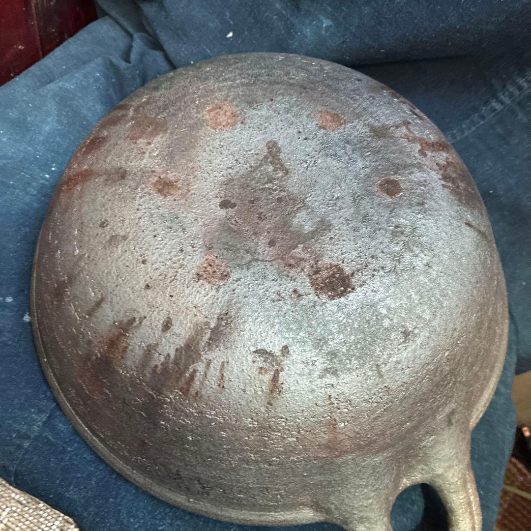 陶器製　鍋　土鍋　山本教行　中古　傷無し 最大横幅40.2センチ岩井窯