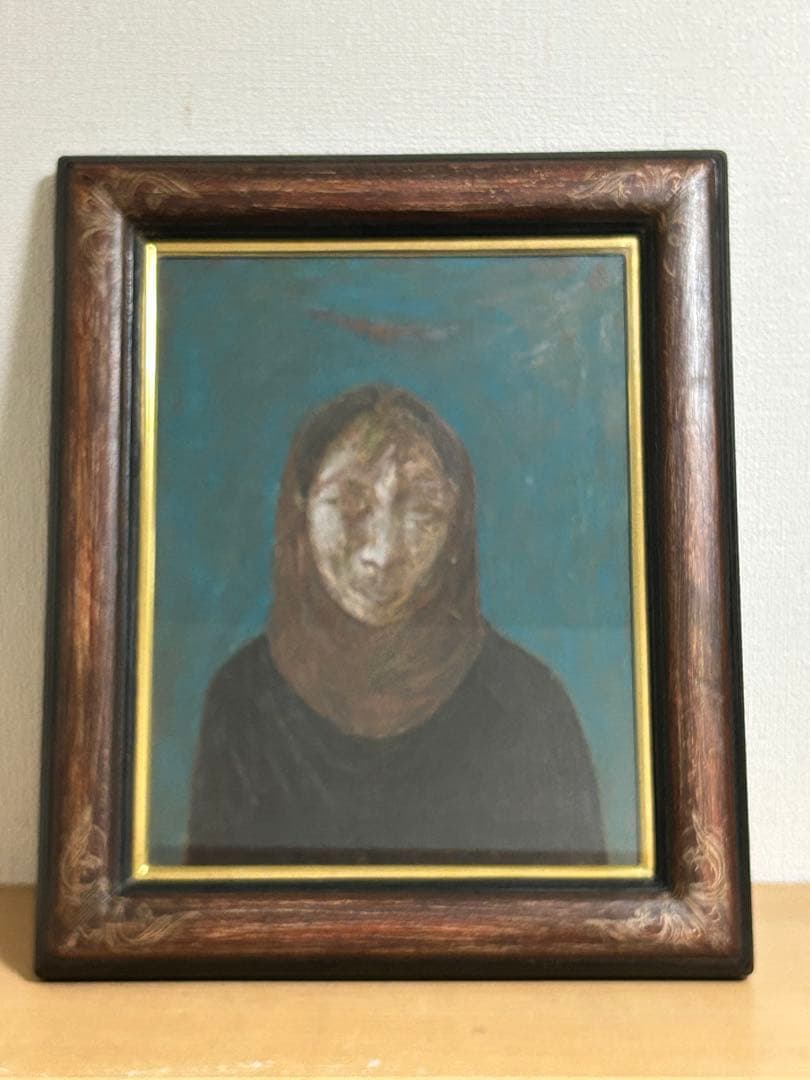 張忠儀　海(越前) 油絵　1987年11月　F6号　高宮画廊　個展