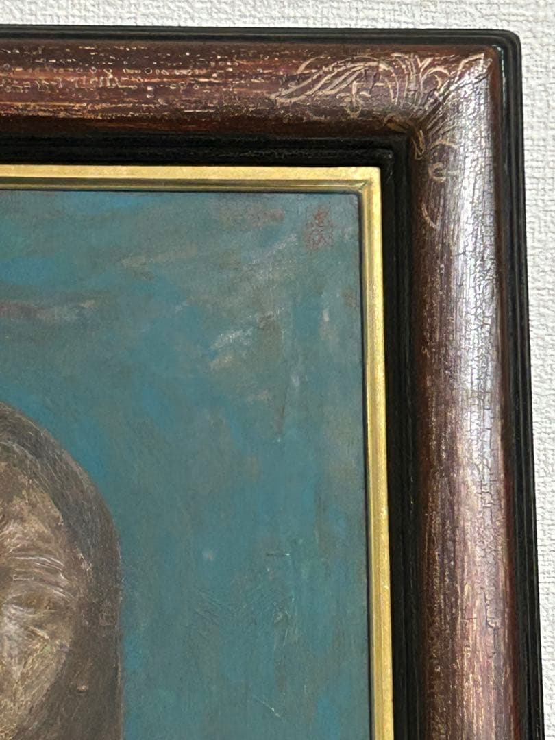 張忠儀　海(越前) 油絵　1987年11月　F6号　高宮画廊　個展