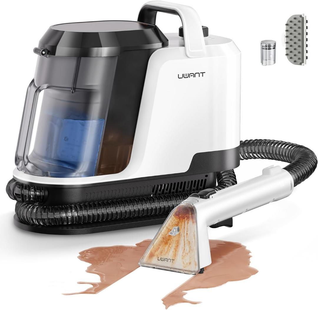 リンサークリーナーアップグレード版18000Pa超強吸引力・軽量　ソファー掃除