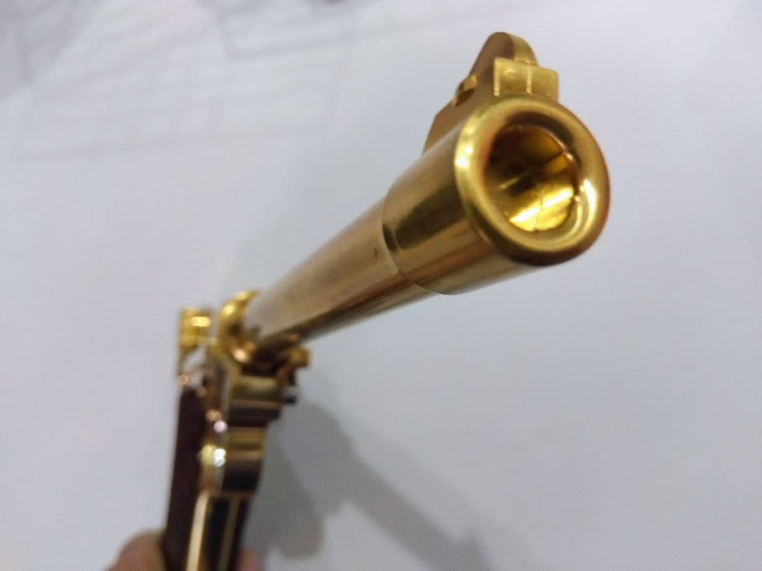 マルシン 金属製モデルガン LUGER P08 MARINE 木製グリップ