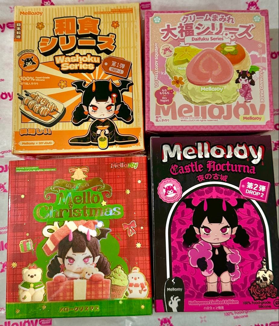 つ*ー様 未開封4箱セット mellojoy 和食 夜の古城 クリーム大福 クリ