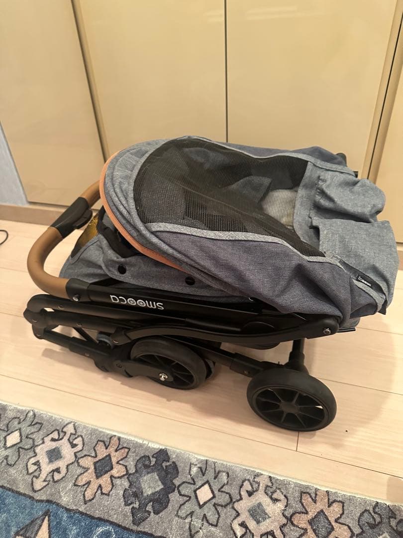 smooca⭐︎中型犬　ムーカ 4輪 ペットバギー　コンパクト収納折り畳み