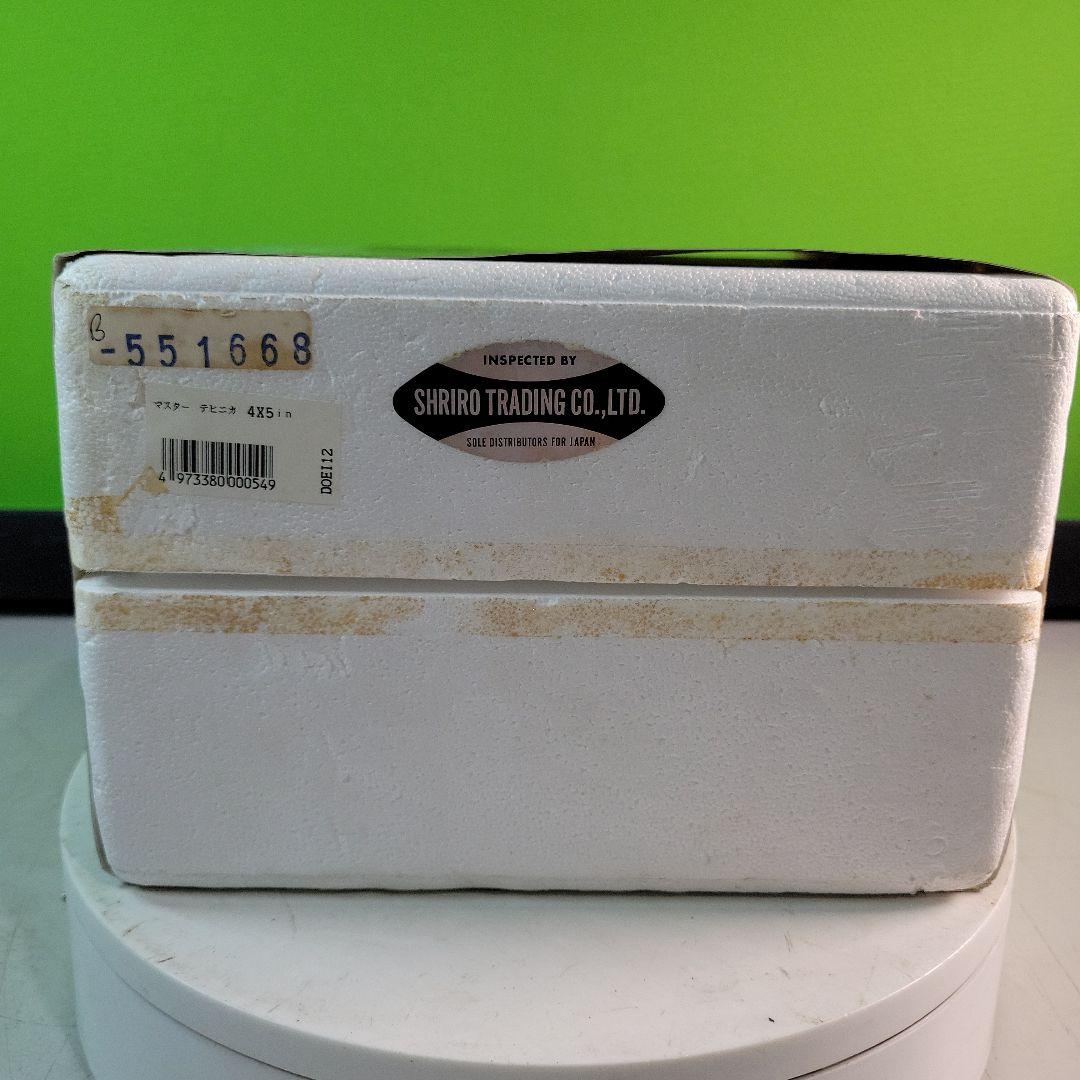 Linhof 4x5判の大型カメラMaster Technika開封未使用品