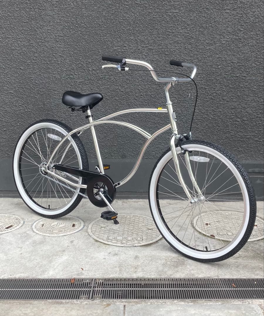 【新品】ビーチクルーザー 26インチ_CP