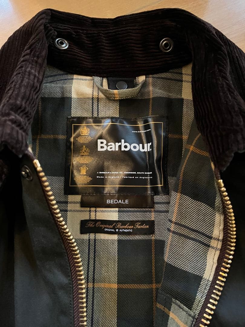 英国製 Barbour バブアー オイルドジャケット BEDALE ビデイル