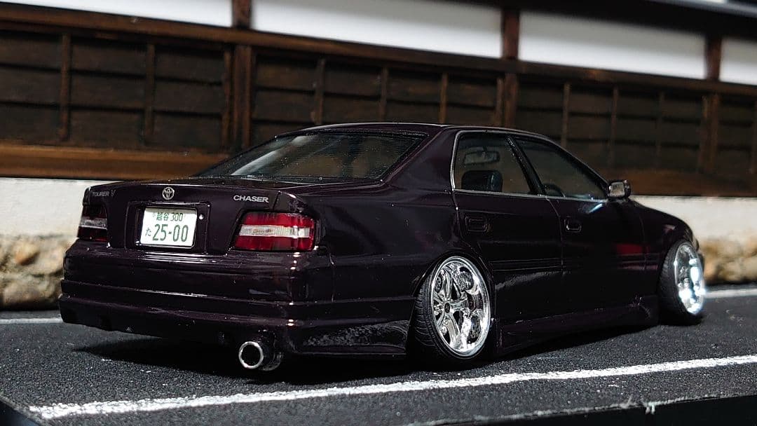 1/24 アオシマ チェイサー Blitz 完成品