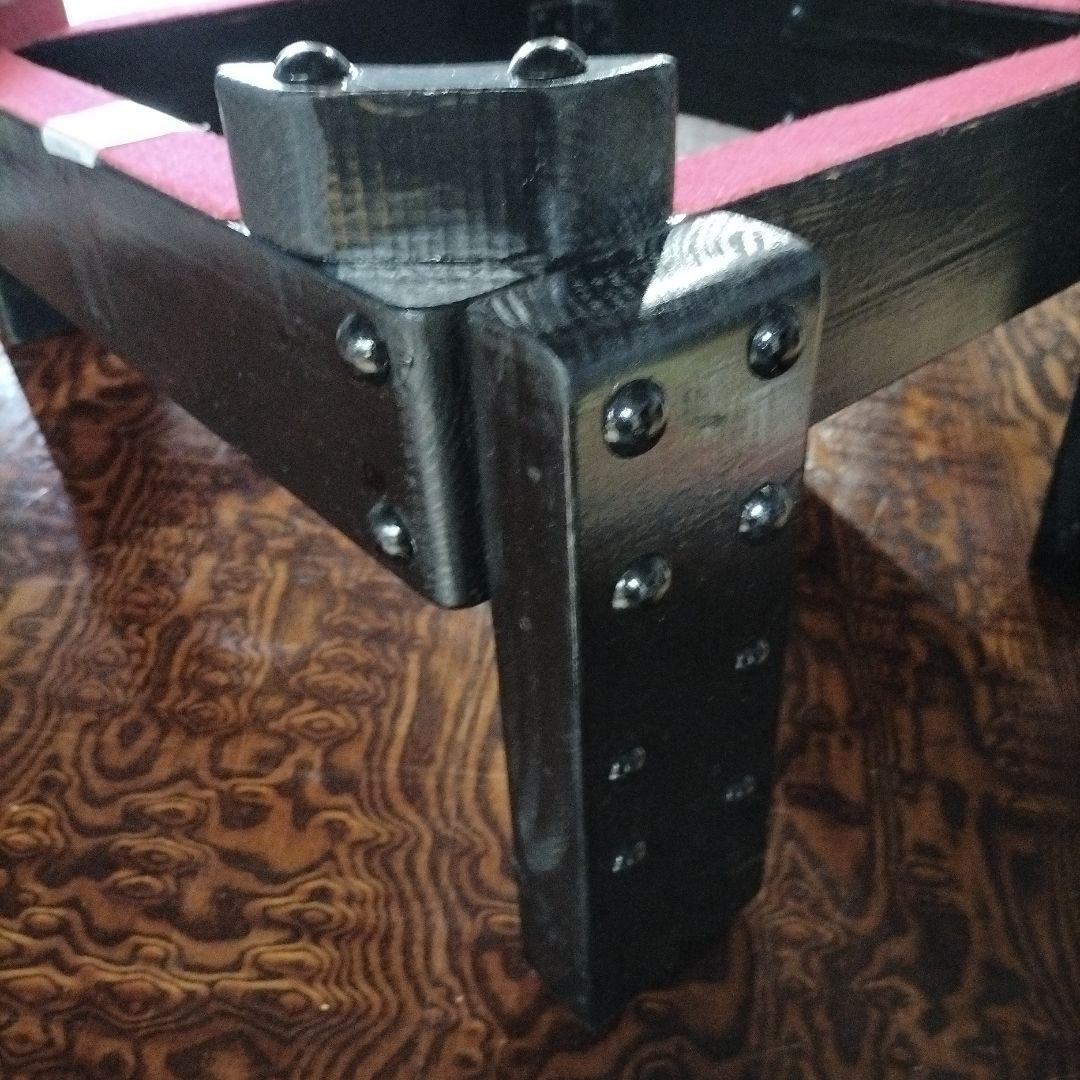 長胴太鼓　平打ち　立奏太鼓台　1.5尺用中古品①