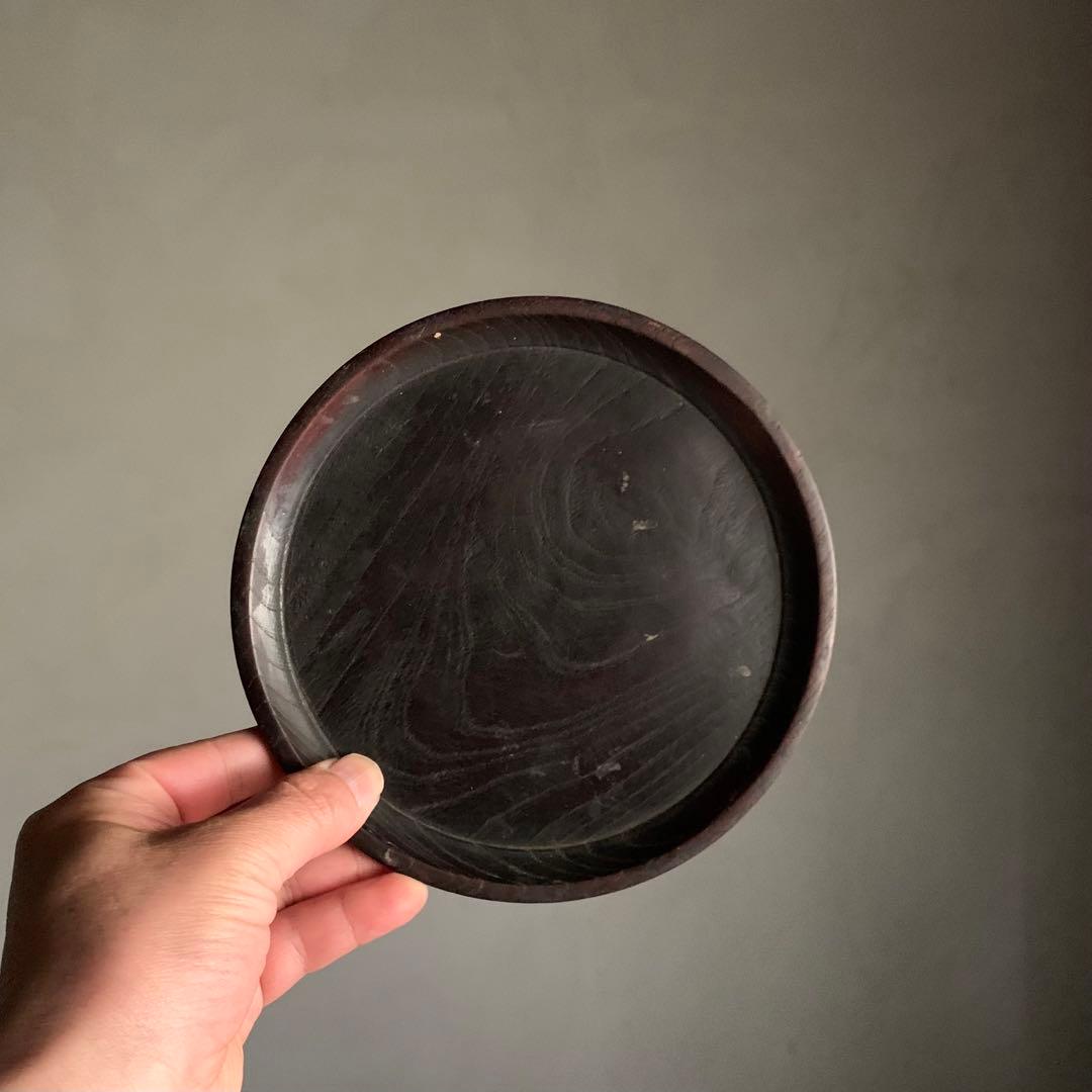 煎茶盆 急須盆 くりぬき盆 煎茶道具 古美術 古道具 アンティーク