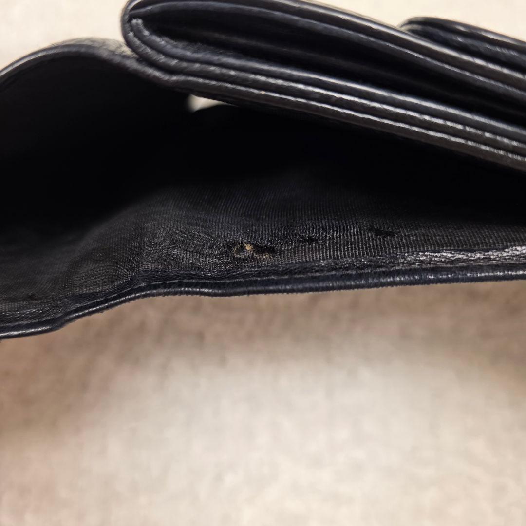 【CHANEL】二つ折り財布✨️キャビアスキン