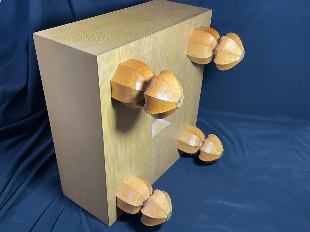 丸正 謹製　碁盤・碁石セット