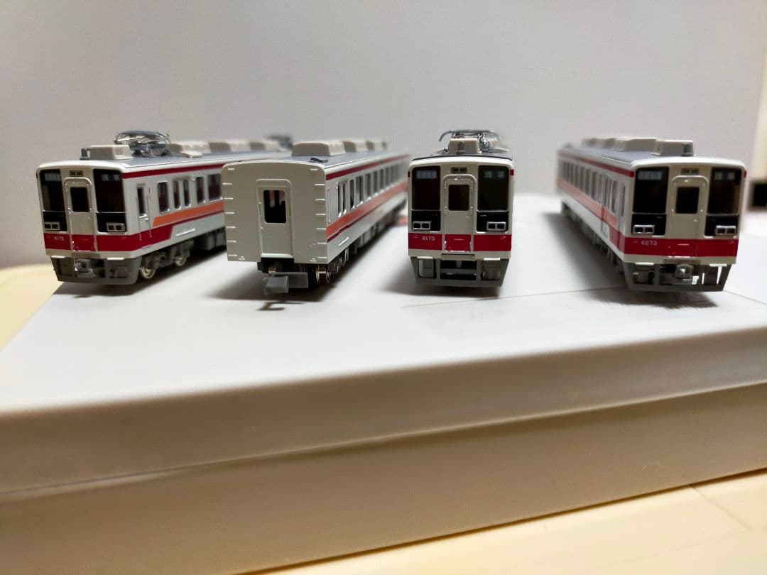 限定値下げ！　グリーンマックス　東武6050系新造車　2パンタ動力付き4両編成