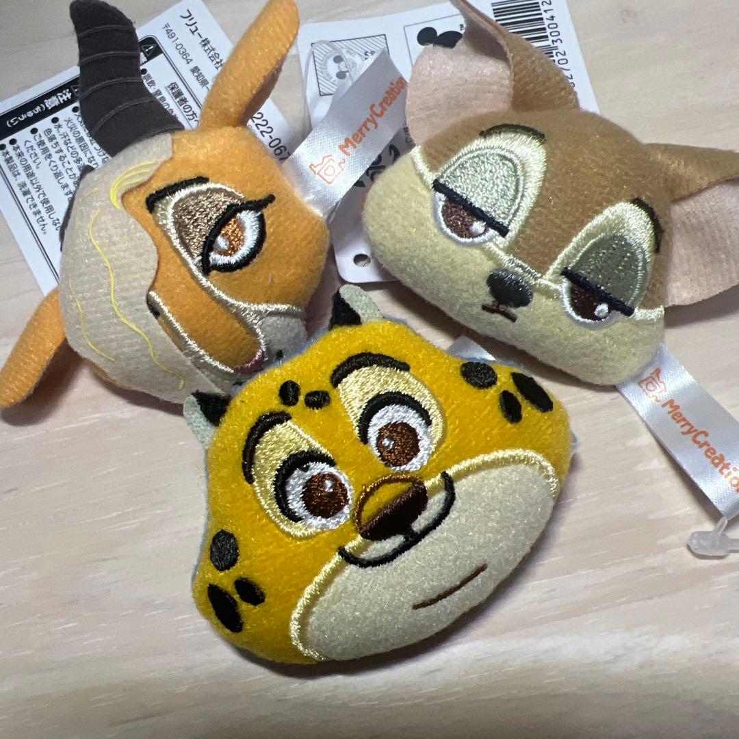 ズートピア2 MASHIMASHI ぬいぐるみフェイスリング