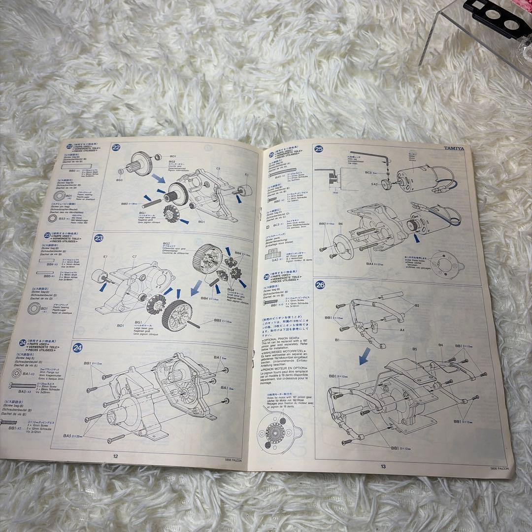 TAMIYA FALCON タミヤ ファルコン電動RCカー 付属品多数