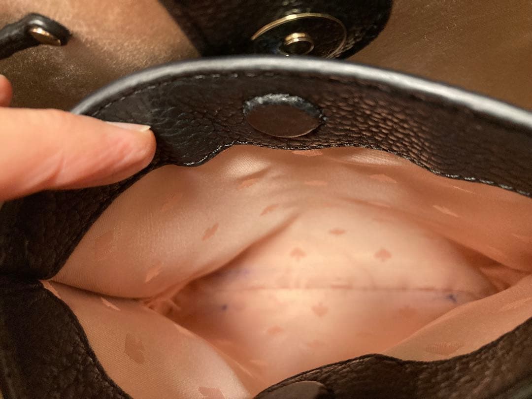 kate spade ケイトスペード マーティ バケットショルダーバッグ 黒