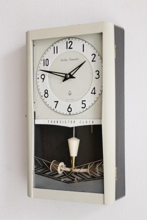 SEIKO ソノーラ SONORA トランジスタ 掛け時計 柱時計 昭和レトロ