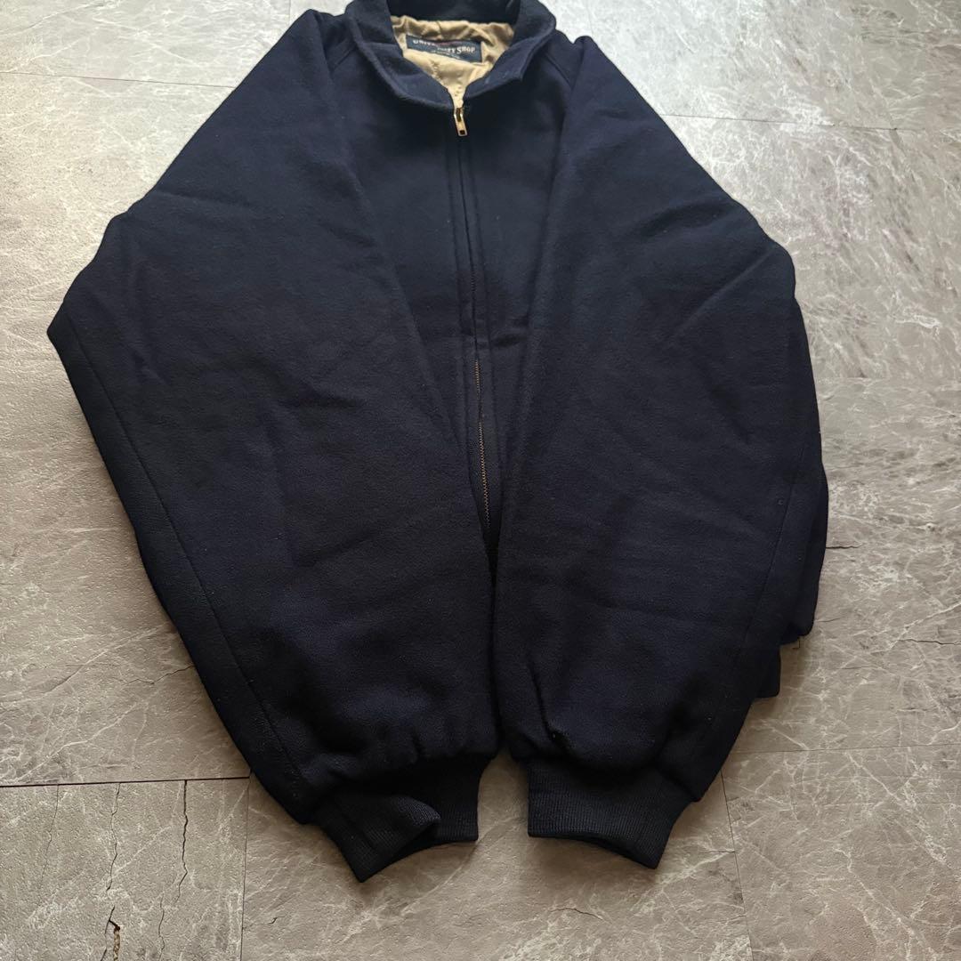 univarsity 短丈　ウール　スウィングトップ　ハリントンジャケット　中綿