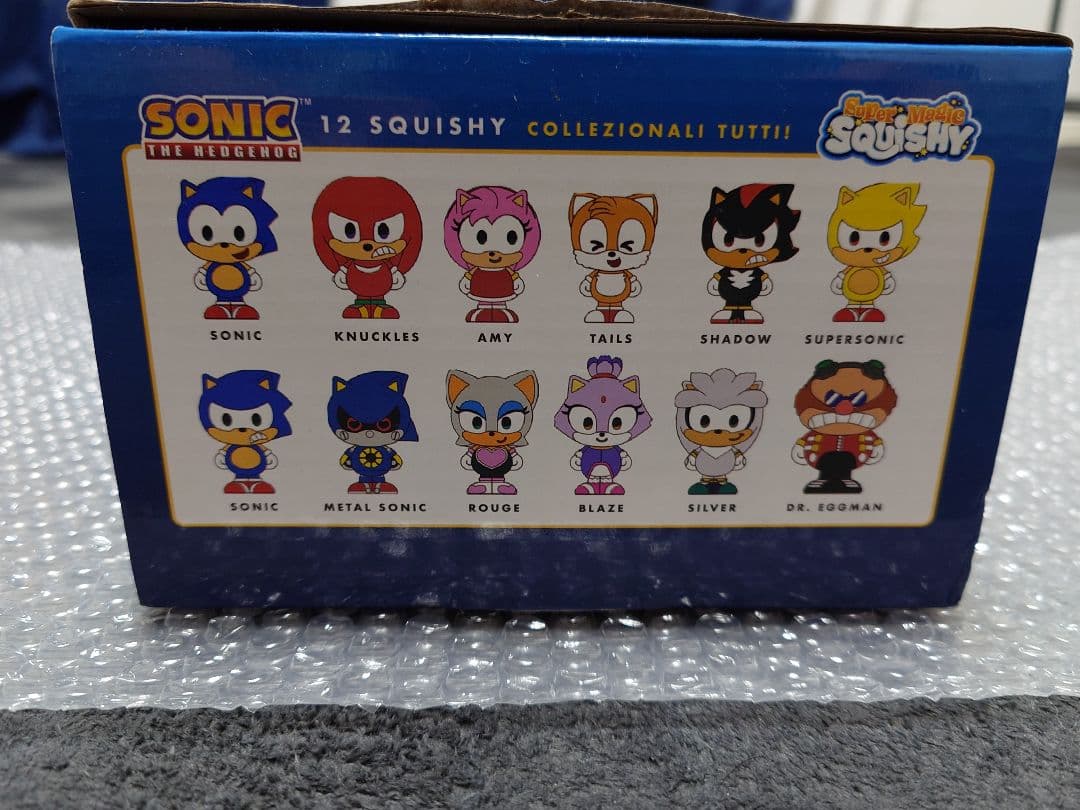 ソニック・ザ・ヘッジホッグ スーパーマジック スクイジーフィギュア12セット