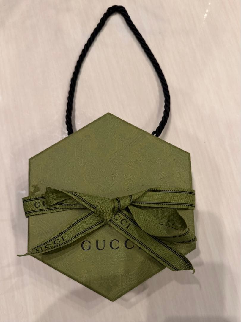 GUCCI ブラックレザーリード &首輪