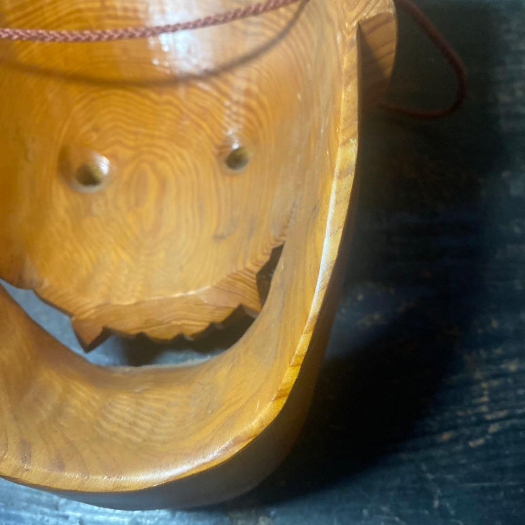 専用　木彫　般若面