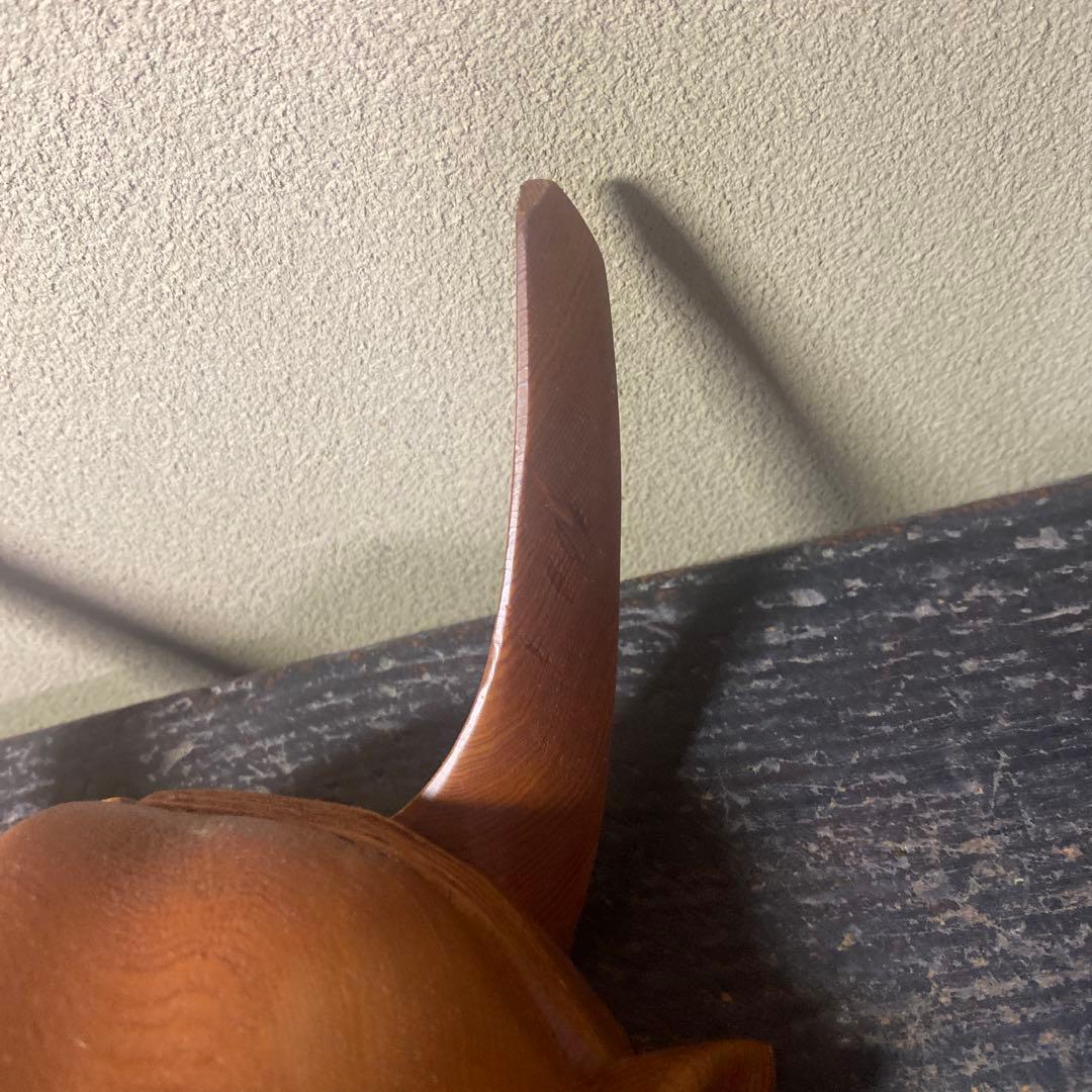 専用　木彫　般若面