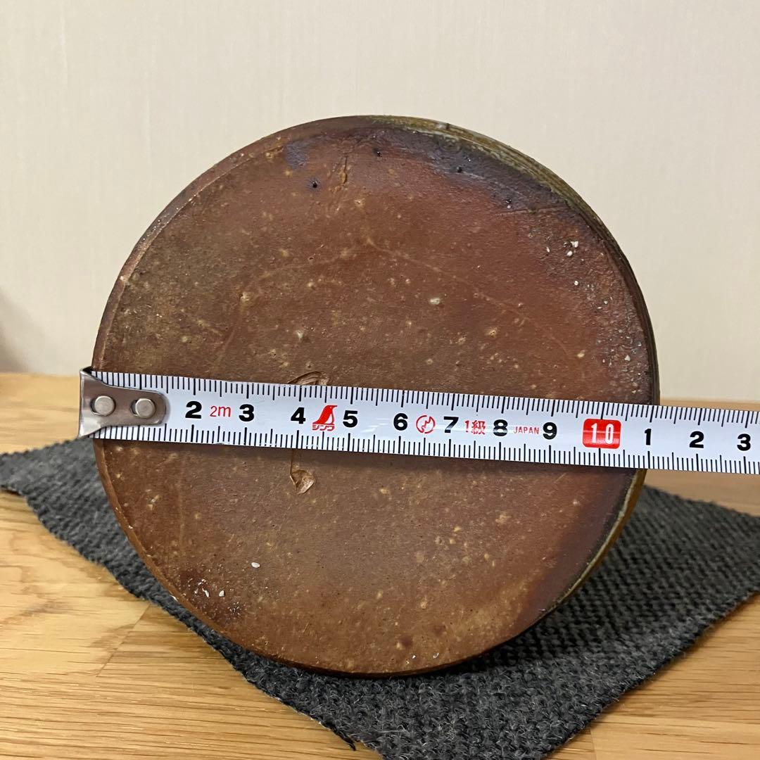 備前焼　人気実力作家　大森輝彦　師：二代大饗仁堂　舟徳利