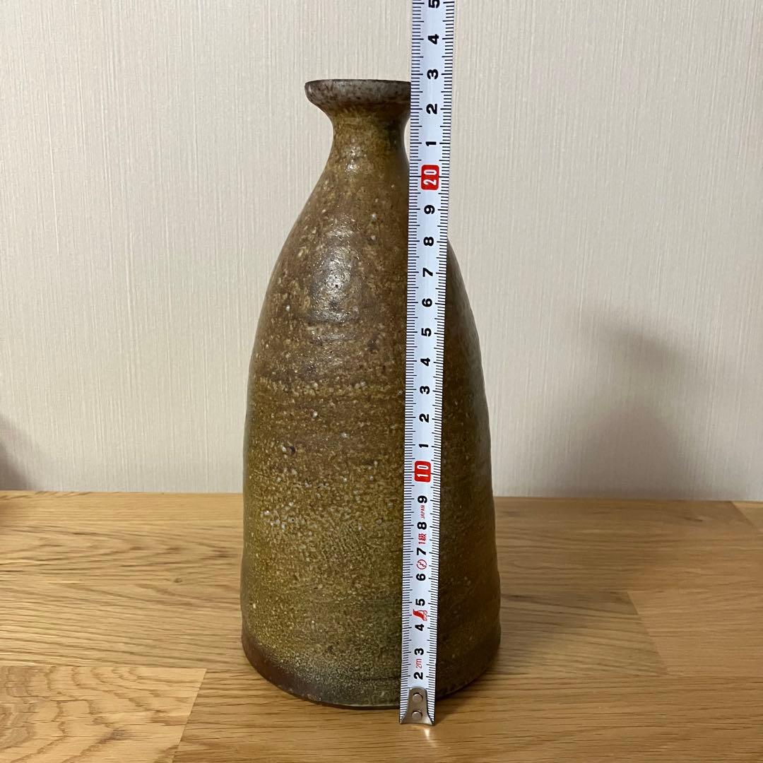 備前焼　人気実力作家　大森輝彦　師：二代大饗仁堂　舟徳利