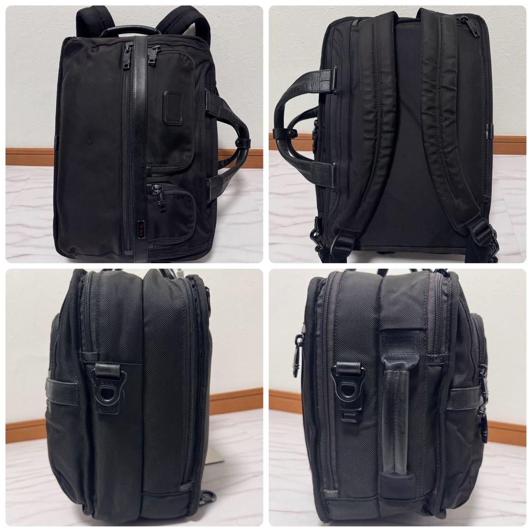 トゥミ アルファ2 3way ビジネスバッグ リュック ブリーフ ブラック PC